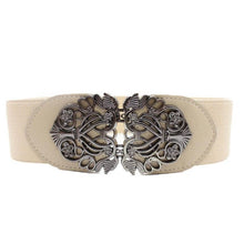 Load image into Gallery viewer, JECKSION Vintage Women Belt 2016 Fashion Accessories Alloy Flower PU Leather Belt Belt Straps For Women